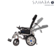 Executive Wheelchair With Reclining Back Adjustable Footrest Comfortable Model 90R+